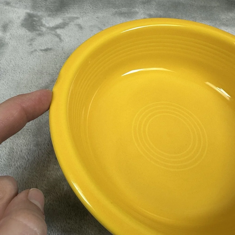 Fiesta Fiestaware Homer Laughlin Medium Cereal Bowl 19 oz Daffodil NWOT